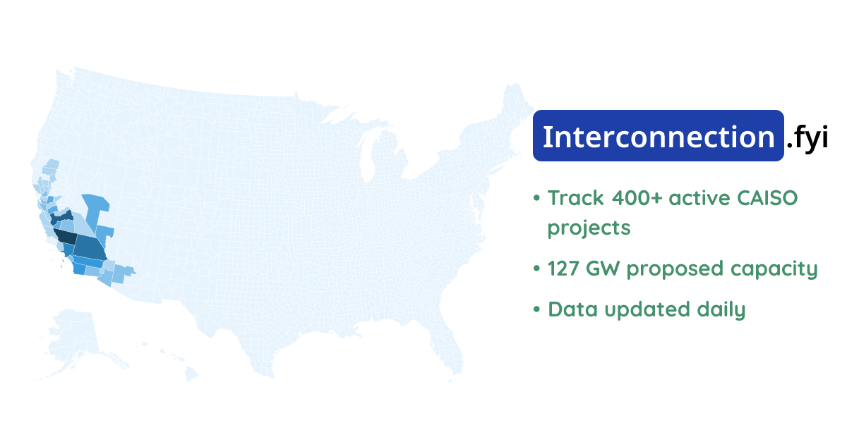 Latest Active California ISO Generation Interconnection Queue Requests ...